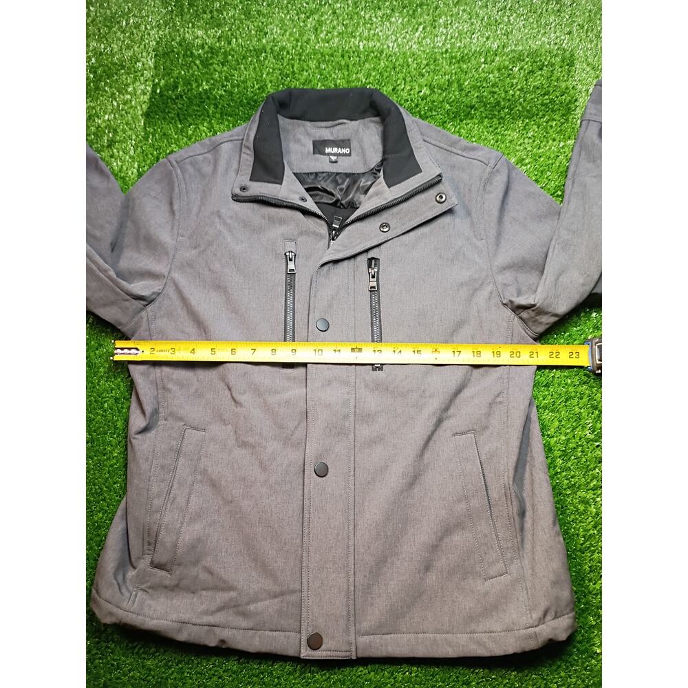 Men's Murano Gray Full-Zip Jacket lg - Picture 4 of 6